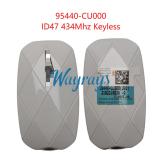 Original for Hyundai Genesis 95440-CU000 ID47 chip 434mhz keyless 5+1 button remote key