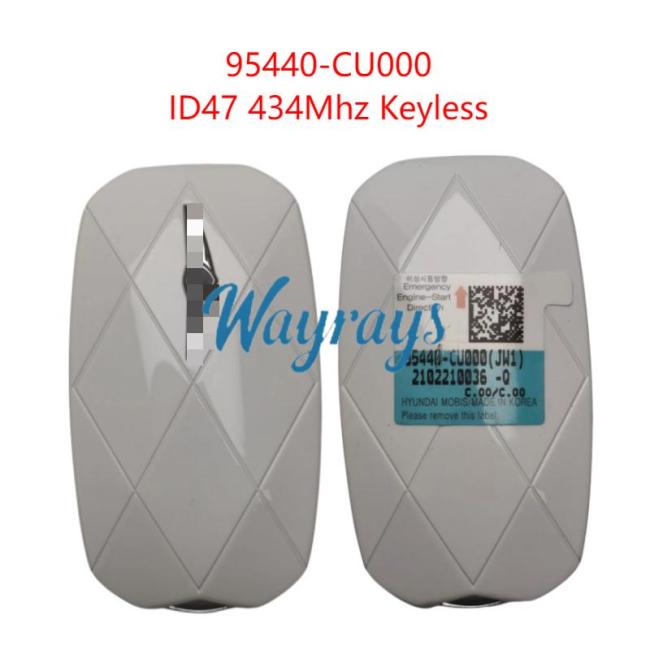 Original for Hyundai Genesis 95440-CU000 ID47 chip 434mhz keyless 5+1 button remote key