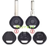 For BMW transponder key shell without chip with logo place