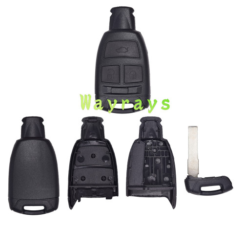 For Fiat key shell with keyless blade  without logo