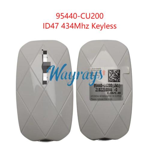 Original for Hyundai Genesis 95440-CU200 ID47 chip 434mhz keyless 5+1 button remote key