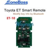 EoneBoss ET-10 Toyota Universal Smart Remote Key PCB, 5/6 Button, 4D&8A (Modifiable via Phone APP through Bluetooth) Compatible Board Numbers: 5380, 0120