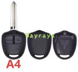 For Mitsubishi key shell without logo