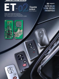 EoneBoss ET-02 Toyota/Lexus Universal Smart Remote Key PCB, 4-Button, 4D&8A (Modifiable via Phone APP through Bluetooth) Compatible Board Numbers:3370,0140,A433/F433,5290,S5290
