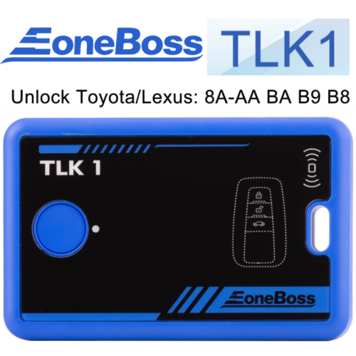 2025 EONEBOSS TLK1 Key Unlocking Device for Toyota/Lexus 8A-AA BA B9 B8，No need to disassemble the key and solder wires