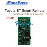 EoneBoss ET-05 Toyota/Lexus Universal Smart Remote Key PCB, 5-Button, 4D&8A (Modifiable via Phone APP through Bluetooth) Compatible Board Numbers: 0780, 0500, 0091, 7210, 0751
