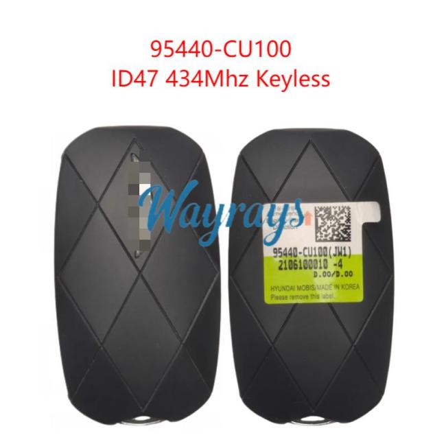 Original for Hyundai Genesis 95440-CU100 ID47 chip 434mhz keyless 7+1 button remote key