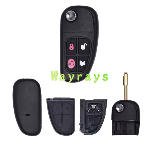 For Ford Jaguar key shell without logo