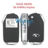Original for Kia 95430-M6300 8A chip 434mhz keyless 3 button flip remote key