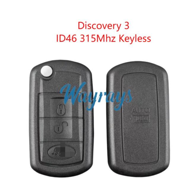 Original for LandRover Discovery3 ID46 chip 315mhz keyless 3 button remote key