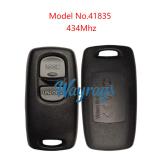 Original for Mazda No.41835 434mhz 2 button remote key