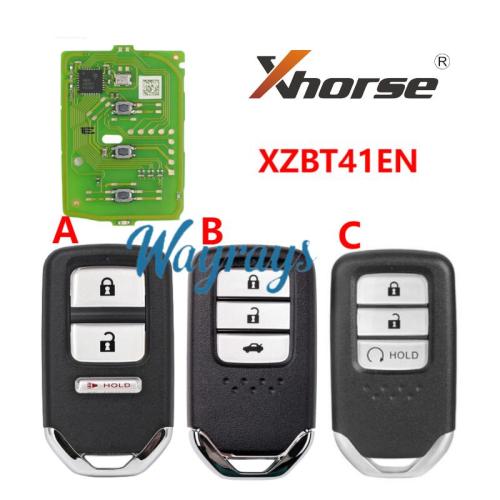 XZBT41EN Xhorse Special 3 button PCB Exclusively for Honda Models