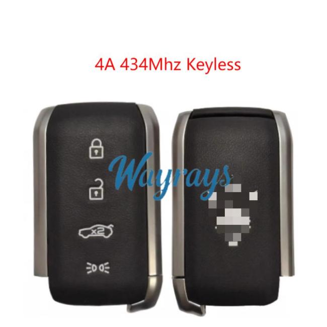 Original for Maserati 4A chip 434mhz keyless 4 button remote key