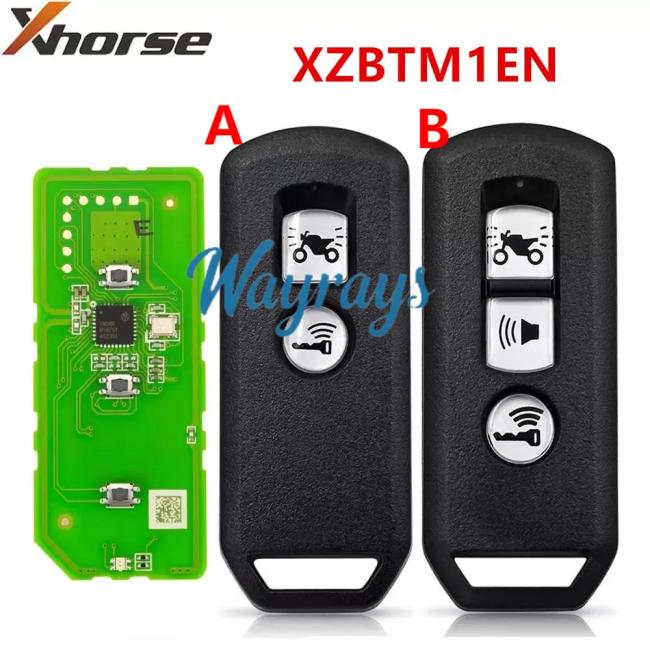 XZBTM1EN Xhorse Special 3 button PCB Exclusively for Honda motorcycle Models