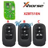 XZBT51EN Xhorse Special 4 button PCB Exclusively for Honda Models