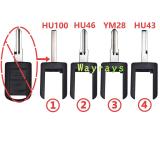 [Only blade] For Opel key shell part