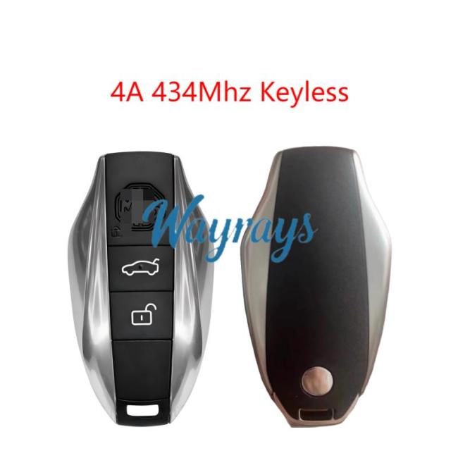 Original for MG 7 4A chip 434mhz keyless 3 button remote key