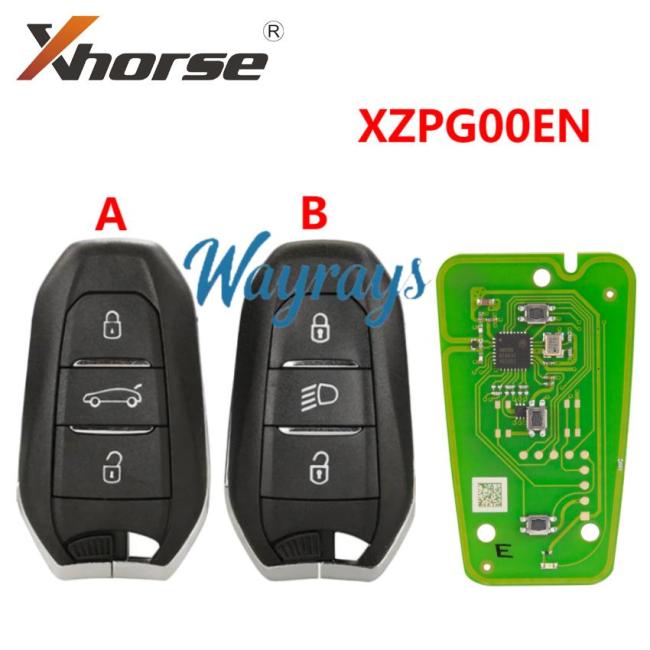 XZPG00EN Xhorse Special 3 button PCB Exclusively for Citroen & DS Models