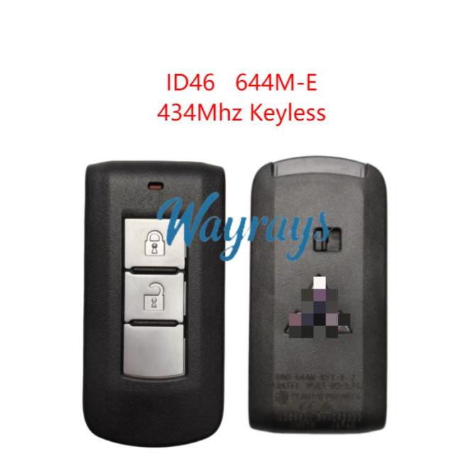 Original for Mitsubishi 644M-KEY-E ID46 chip 434mhz keyless 2 button remote key