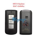 Original for Mitsubishi M014 (After 2023) ID47 chip 434mhz keyless 2/3 button remote key