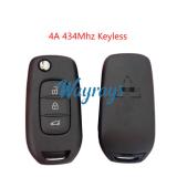 Original for Mitsubishi CWTWB1G767 4A chip 434mhz keyless 3 button remote key