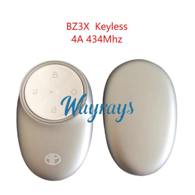 Original for Toyota BZ3X 4A chip 434mhz keyless 4 button remote key