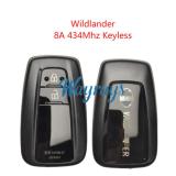 Original for Toyota Wildlander 8A chip 434mhz keyless 2 button remote key