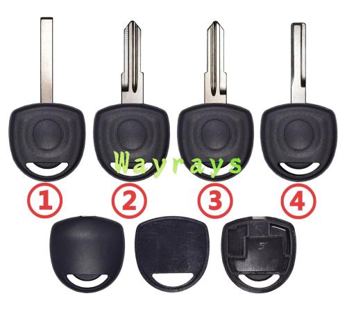 For Opel Chevrolet Buick transponder key shell withoit chip without logo