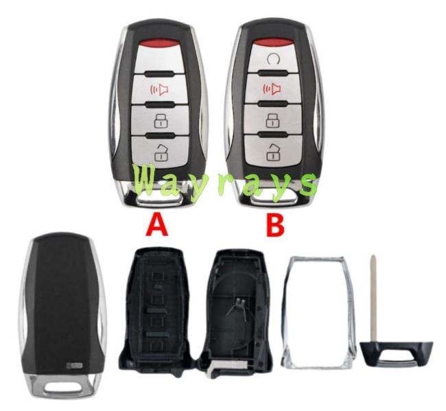 For GreatWall key shell  without logo place
