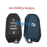 Original for Vauxhall 4A chip 434mhz keyless 3 button remote key
