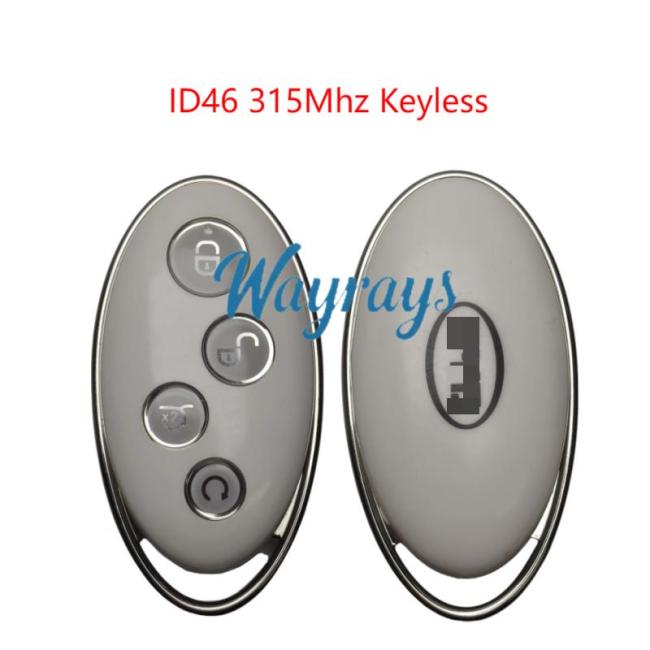 Original for BYD ID46 chip 315mhz keyless 4 button remote key