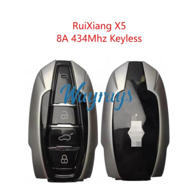 Original for BAIC RuiXiang X5 8A chip 434mhz keyless 3 button remote key