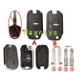 For Mitsubishi modified key shell with logo place, don't have this type of logo
