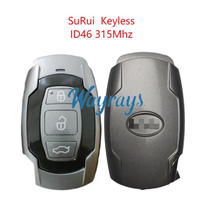 Original for BYD SuRui ID46 chip 315mhz keyless 3 button remote key