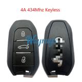 Original for Jeep 4A chip 434mhz keyless 3 button remote key