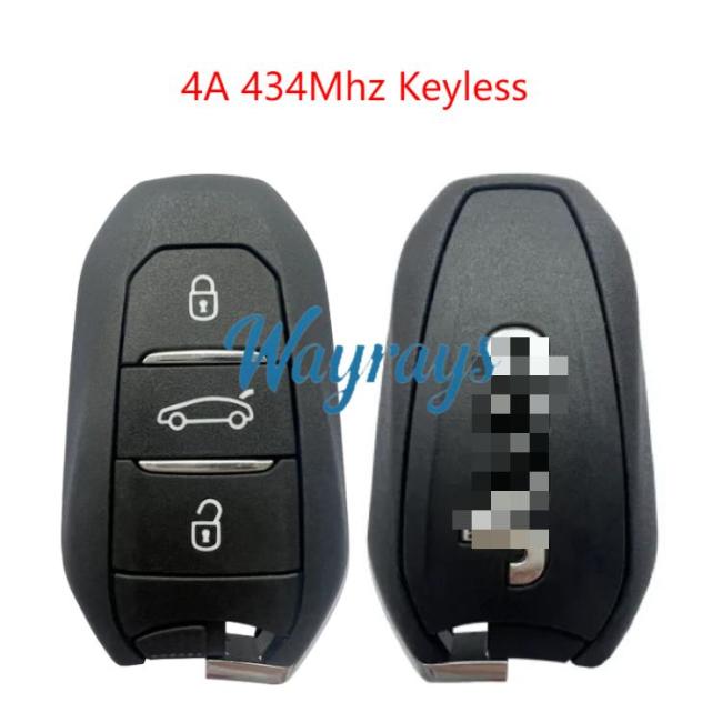Original for Jeep 4A chip 434mhz keyless 3 button remote key