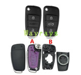 [Without blade] For Chery E3 E5 M7 key shell with logo place