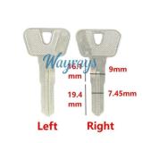 [OEM logo] For Yamaha JOG50cc/90cc universal motorcycle key shell
