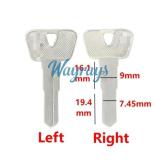 [OEM logo] For Yamaha  50 100 125 motorcycle universal key shell
