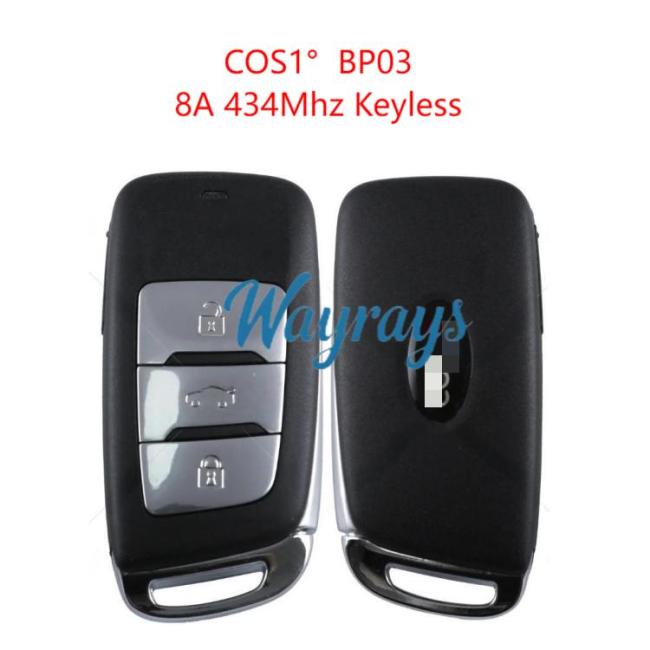Original for ChangAn Oshan COS1° Pro BP03 8A chip 434mhz keyless 3 button remote key