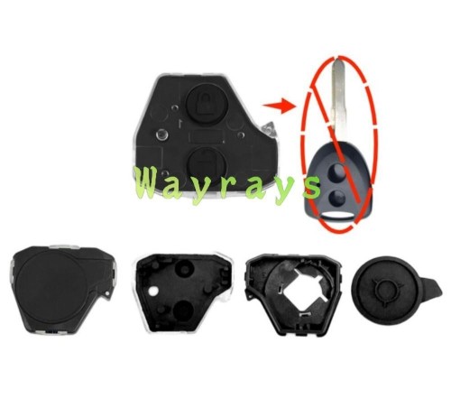 [Only the key shell part]For Toyota key shell