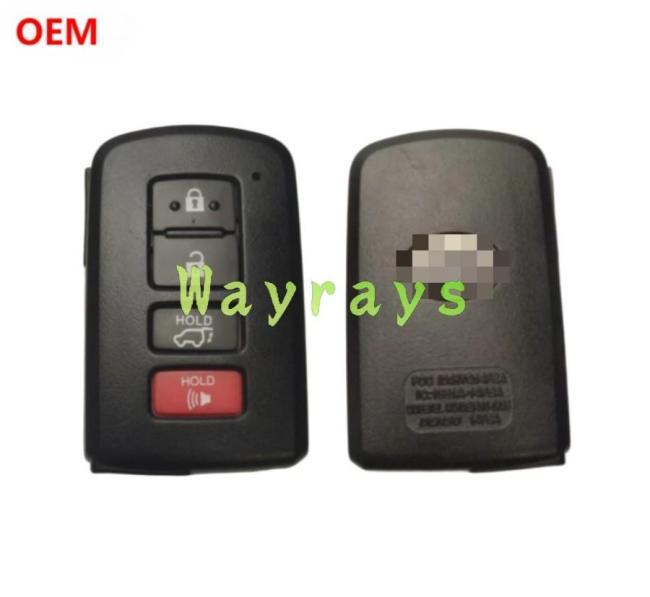 [without blade]For Original Toyota key shell with logo place