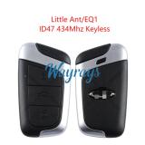 Original for Chery Little Ant/EQ1  ID47 chip 434mhz keyless 3 button remote key