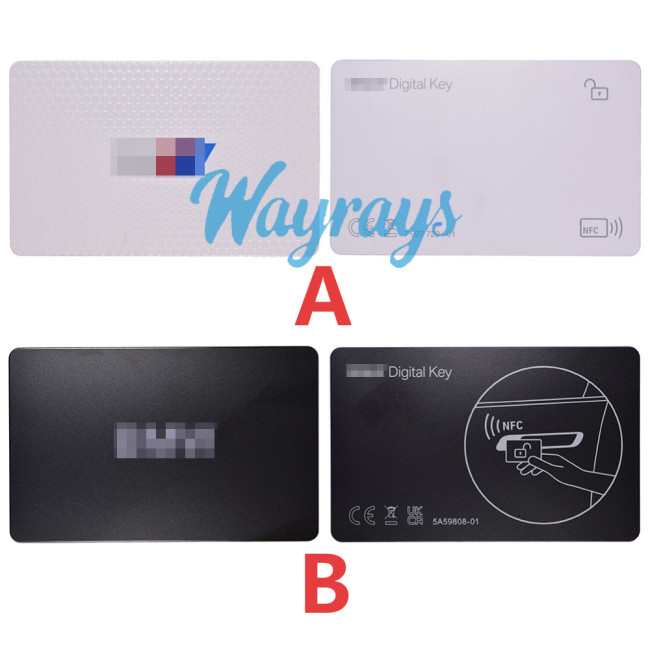 Original for BMW New Energy NFC Smart Card key