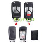For VVDI Keydiy Audi remote replacement key shell without blade