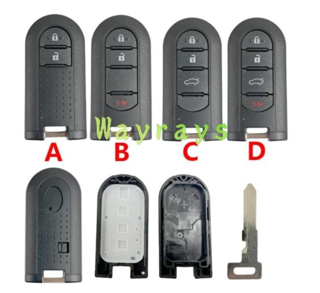 For Toyota key shell with logo place