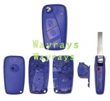 [Without battery clamp]For Fiat key shell with logo place