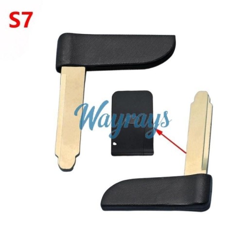 For BYD S7 emergency key blade