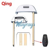 For BYD Qing emergency key blade