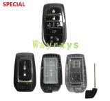 For Toyota Lexus key shell with  OEM logo place
